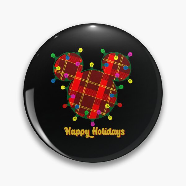 Item preview, Mickey Happy Holidays Plaid  designed and sold by ridingscali6.