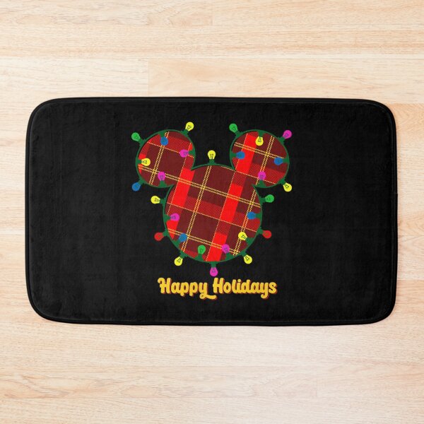 Item preview, Mickey Happy Holidays Plaid  designed and sold by ridingscali6.