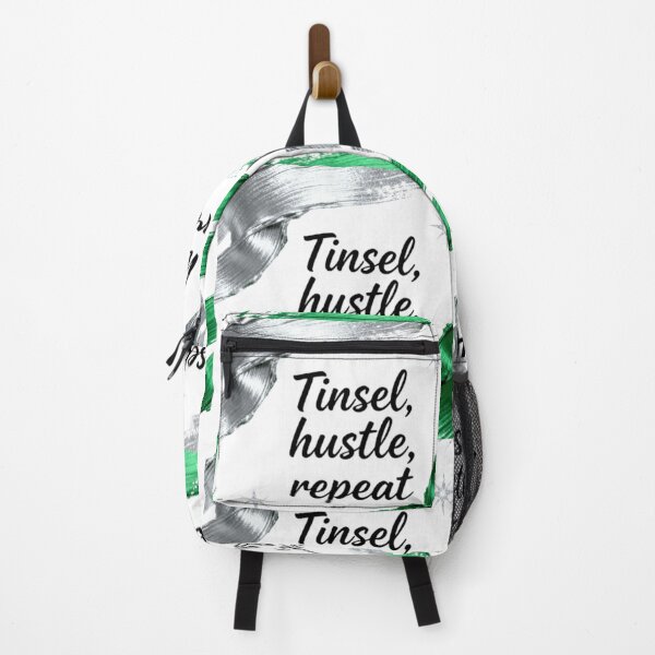 Item preview, Holiday Graffiti Motivation | Tinsel Hustle Repeat designed and sold by auraRM studio.