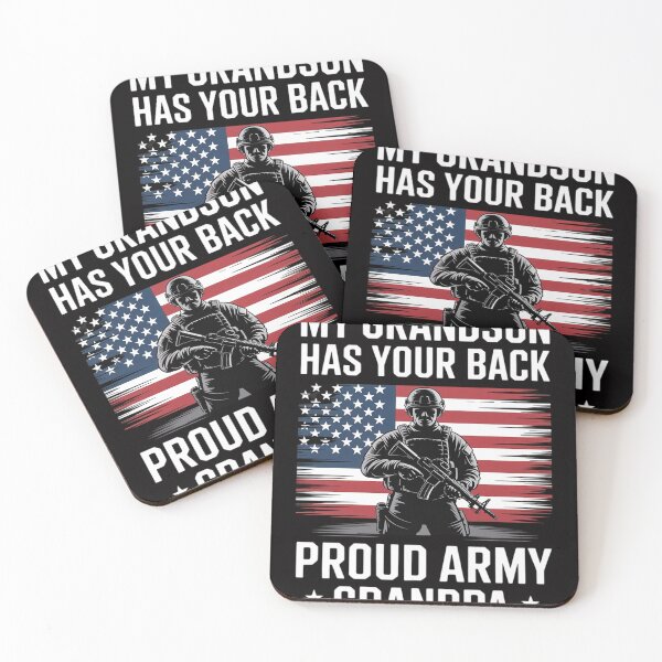 Item preview, Proud Army Grandpa designed and sold by CareTopping.