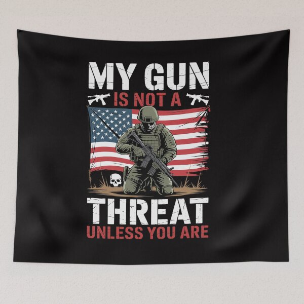 Item preview, Patriotic Soldier Kneeling designed and sold by CareTopping.