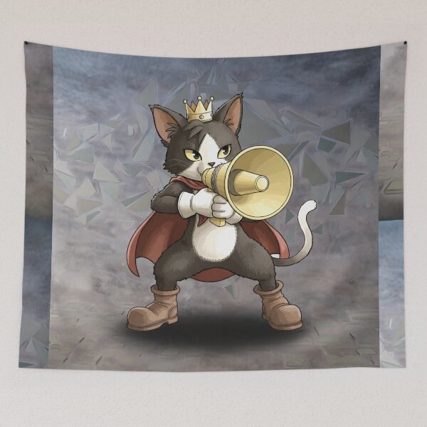 Item preview, Cait Sith, Final Fantasy, FF7, Fan Art, Fanatic Fantasy, FFVII designed and sold by Fanatic Fantasy.