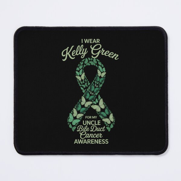 Item preview, I wear Kelly Green for my Uncle Gallbladder Cancer Awareness designed and sold by HellD3vil-Art.