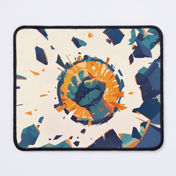 Item preview, Fist Shattering Through Barrier designed and sold by Christian Weiss.