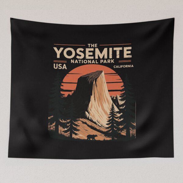 Item preview, Yosemite National Park California Hike Outdoors designed and sold by MuteElevent.