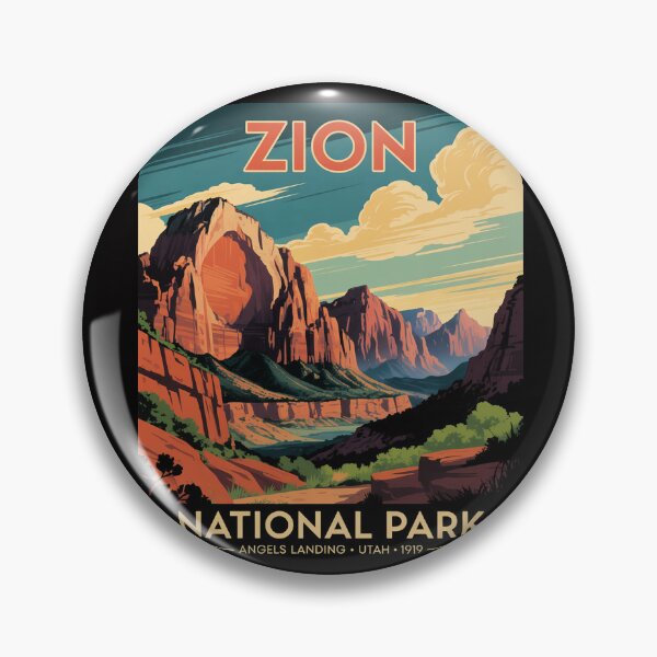 Item preview, Zion National Park Utah Angels Landing hiking Trail designed and sold by MuteElevent.