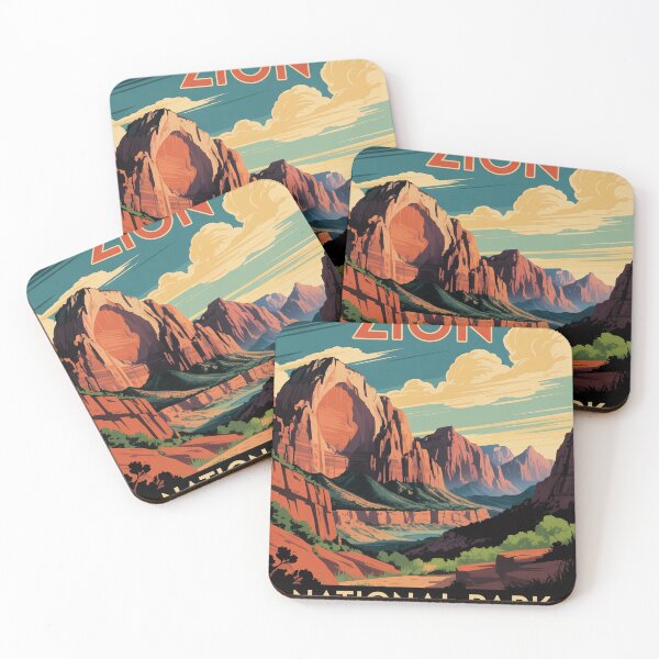 Item preview, Zion National Park Utah Angels Landing hiking Trail designed and sold by MuteElevent.