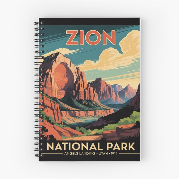 Item preview, Zion National Park Utah Angels Landing hiking Trail designed and sold by MuteElevent.