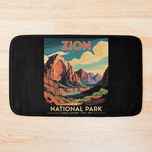 Item preview, Zion National Park Utah Angels Landing hiking Trail designed and sold by MuteElevent.