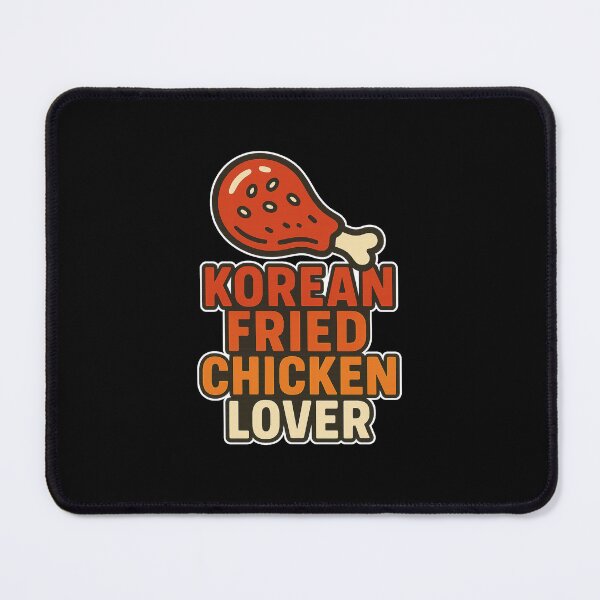 Item preview, Korean Fried Chicken Lover Spicy Foodie Aesthetic Design designed and sold by RedCircleArt.