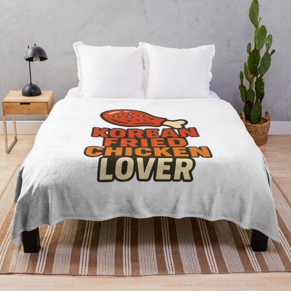 Item preview, Korean Fried Chicken Lover Spicy Foodie Aesthetic Design designed and sold by RedCircleArt.