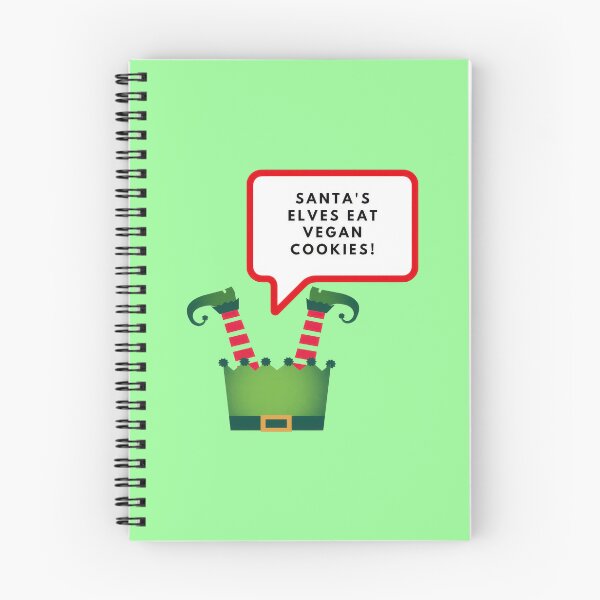 Item preview, Santa's elves eat vegan cookies, Merry Christmas, funny print designed and sold by artdragongift 15.