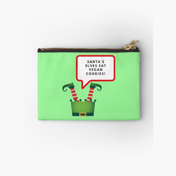 Item preview, Santa's elves eat vegan cookies, Merry Christmas, funny print designed and sold by artdragongift 15.
