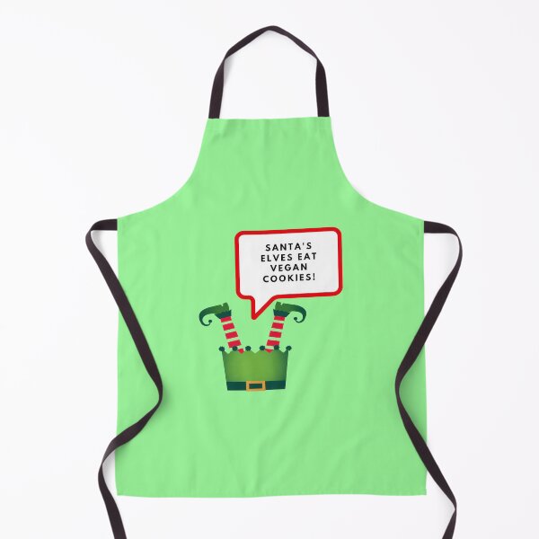 Item preview, Santa's elves eat vegan cookies, Merry Christmas, funny print designed and sold by artdragongift 15.