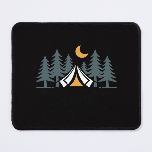 Item preview, Womens Happy Camper Outdoor Life Forest Camp Camping Nature designed and sold by MuteElevent.