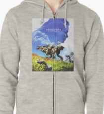 horizon zero dawn Zipped Hoodie