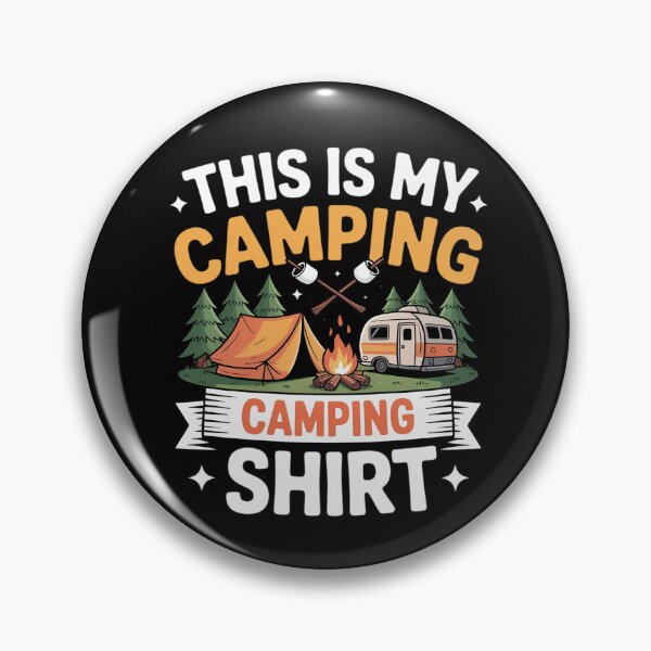 Item preview, This Is My Camping  Camper designed and sold by MuteElevent.