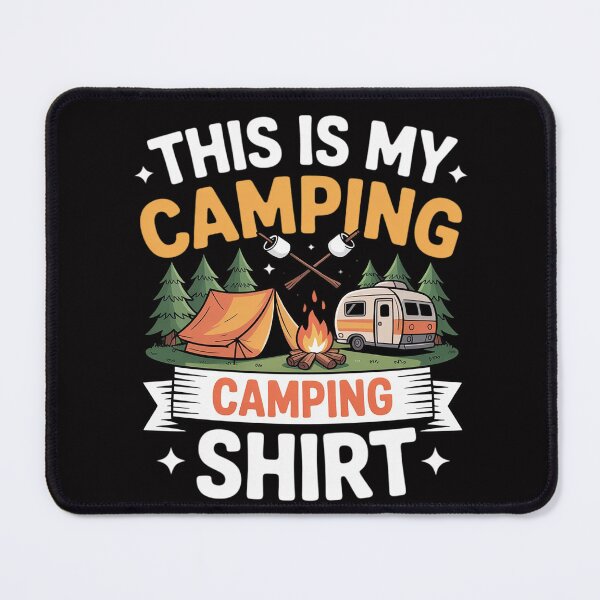 Item preview, This Is My Camping  Camper designed and sold by MuteElevent.