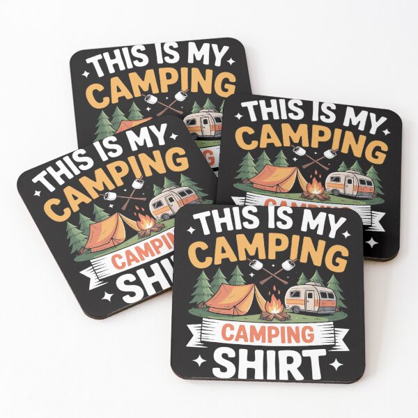 Item preview, This Is My Camping  Camper designed and sold by MuteElevent.