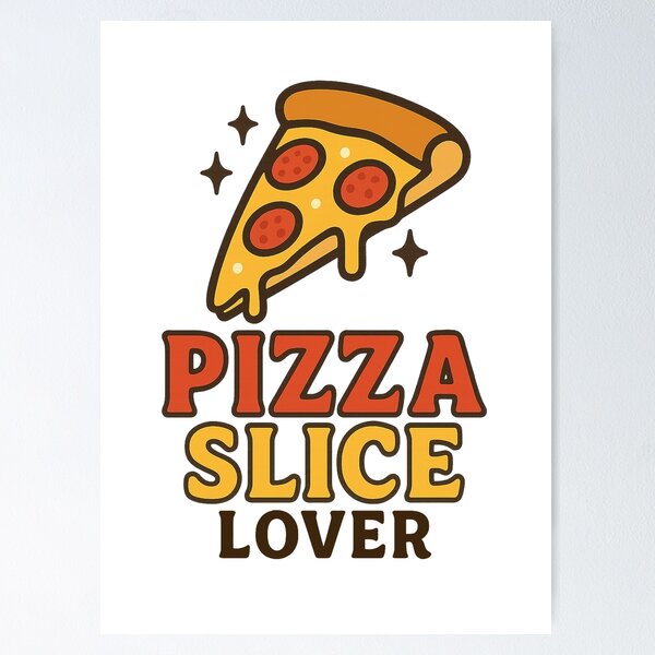 Item preview, Cheesy Pizza Slice Lover Funny Foodie designed and sold by RedCircleArt.
