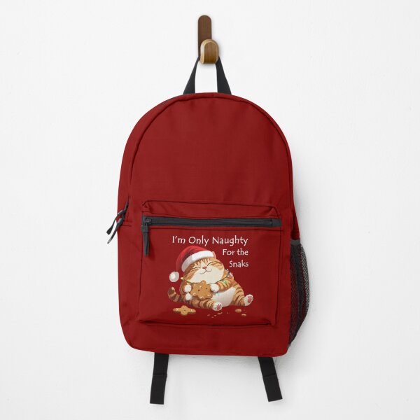 Item preview, I'm Only Naughty For The Snacks Cat T-Shirt | Funny Feasting Feline Gift designed and sold by SylwiaPrint.