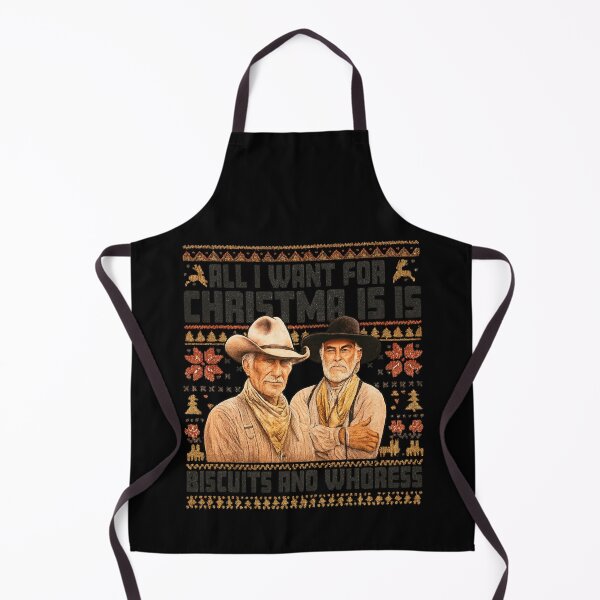Item preview, All i want for christmas is biscuits and whores ,Western Cowboys Biscuits and Whores Christmas Quote designed and sold by IdealDo.