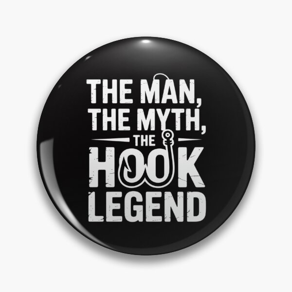 Item preview, The Man The Myth The Hook Legend Fishing Dad Fisherman designed and sold by MuteElevent.
