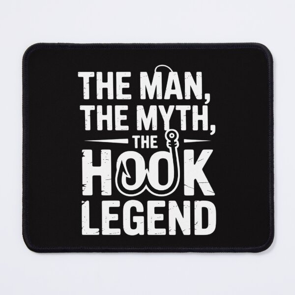 Item preview, The Man The Myth The Hook Legend Fishing Dad Fisherman designed and sold by MuteElevent.
