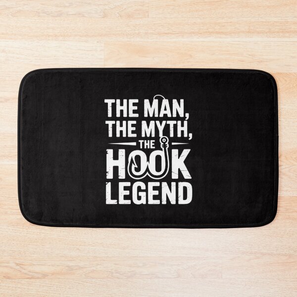 Item preview, The Man The Myth The Hook Legend Fishing Dad Fisherman designed and sold by MuteElevent.