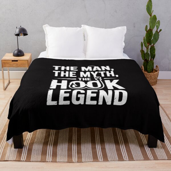 Item preview, The Man The Myth The Hook Legend Fishing Dad Fisherman designed and sold by MuteElevent.