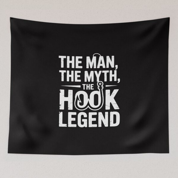 Item preview, The Man The Myth The Hook Legend Fishing Dad Fisherman designed and sold by MuteElevent.