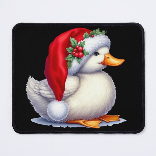 Item preview, A Festive Duckling in a Santa Hat designed and sold by Dominik1994.