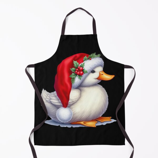 Item preview, A Festive Duckling in a Santa Hat designed and sold by Dominik1994.