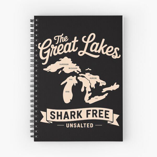 Item preview, The Great Lakes Shark Free Unsalted Michigan Gift designed and sold by MuteElevent.