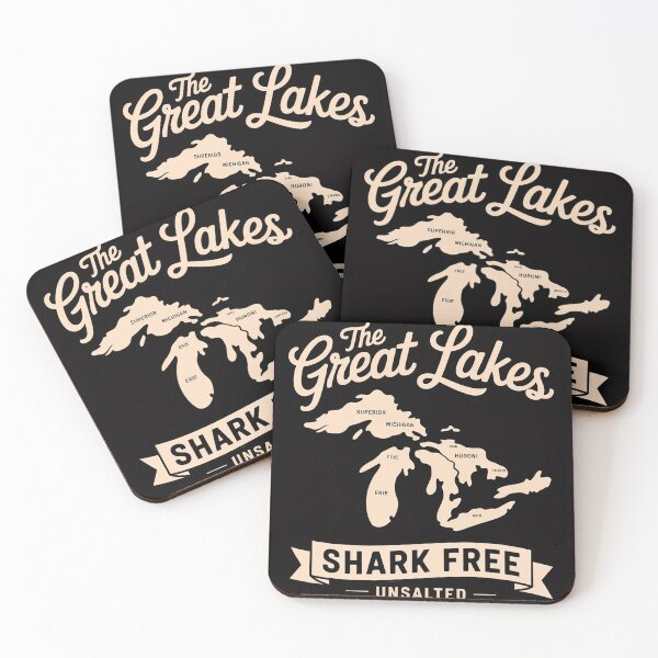 Item preview, The Great Lakes Shark Free Unsalted Michigan Gift designed and sold by MuteElevent.