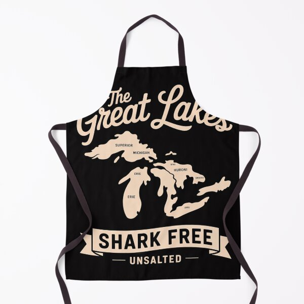 Item preview, The Great Lakes Shark Free Unsalted Michigan Gift designed and sold by MuteElevent.