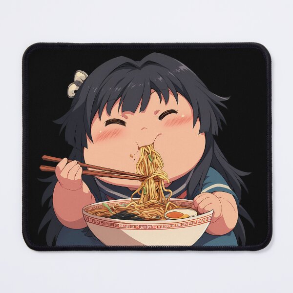 Item preview, Saten Ruiko A Certain Scientific Railgun Anime Girl Kawaii Ramen Cute Bright Chibi designed and sold by Raslbazola.