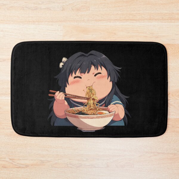 Item preview, Saten Ruiko A Certain Scientific Railgun Anime Girl Kawaii Ramen Cute Bright Chibi designed and sold by Raslbazola.