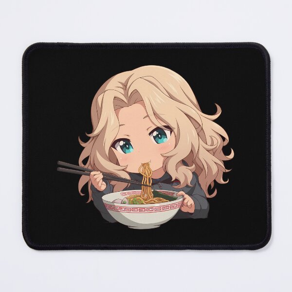 Item preview, Kay Girls Und Panzer Anime Girl Kawaii Ramen Cute Bowl Warm Flavor Joyful designed and sold by Raslbazola.