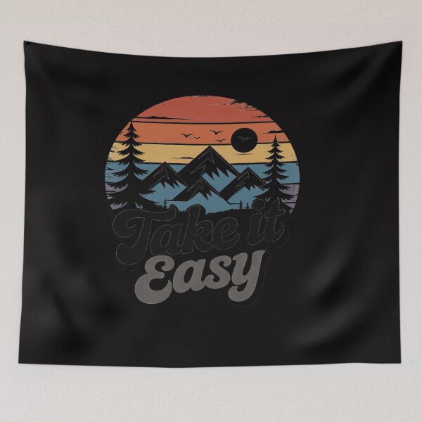 Item preview, Take It Easy Camping Hiking Camper Outdoor Hiker Gift designed and sold by OlafLica.