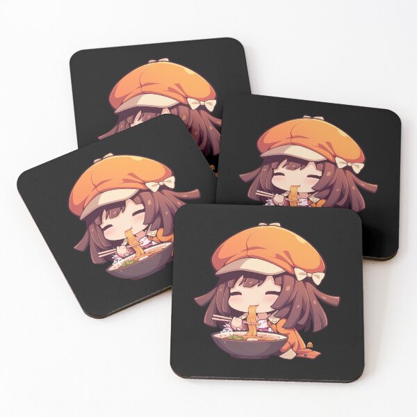 Item preview, Nadeko Sengoku Bakemonogatari Anime Girl Kawaii Ramen Sweet Soft Chibi Warm designed and sold by Raslbazola.