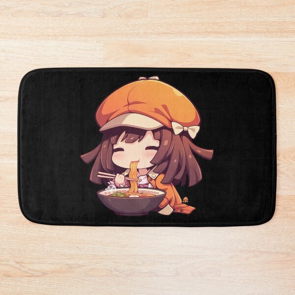 Item preview, Nadeko Sengoku Bakemonogatari Anime Girl Kawaii Ramen Sweet Soft Chibi Warm designed and sold by Raslbazola.