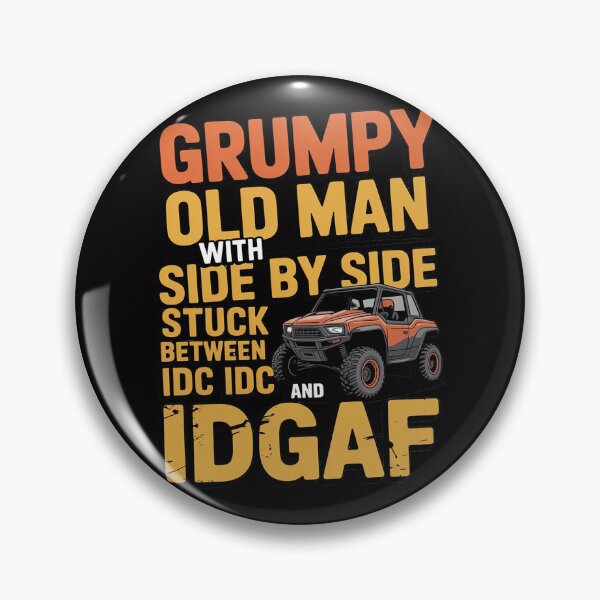 Item preview, SXS UTV Grumpy Old Man With SIde By Side designed and sold by OlafLica.