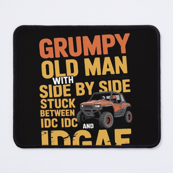 Item preview, SXS UTV Grumpy Old Man With SIde By Side designed and sold by OlafLica.
