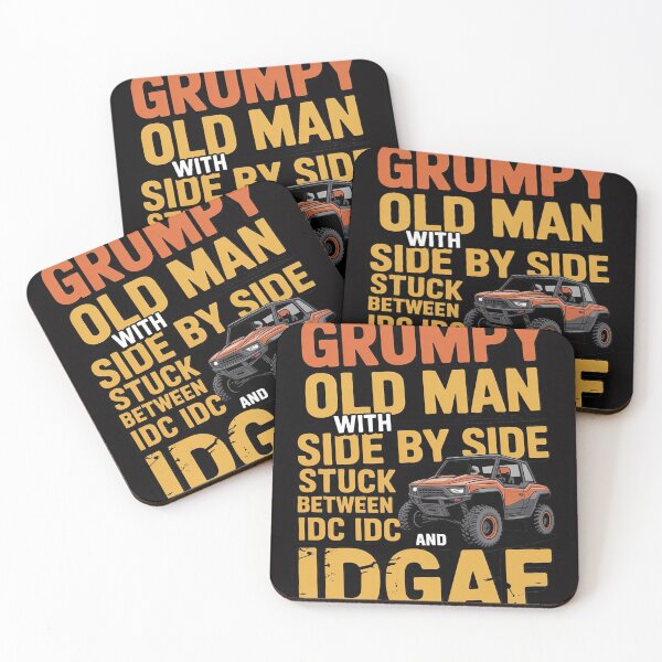 Item preview, SXS UTV Grumpy Old Man With SIde By Side designed and sold by OlafLica.
