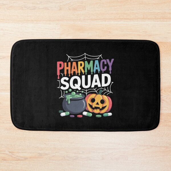 Item preview, Pills Pharmacy Halloween Squad Crew Pumpkin Vibe Costume designed and sold by GasVille.