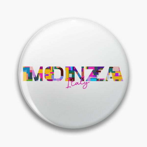 Item preview, Monza, Italy, Vibrant Abstract City Typography Art designed and sold by Wanderful-roads.