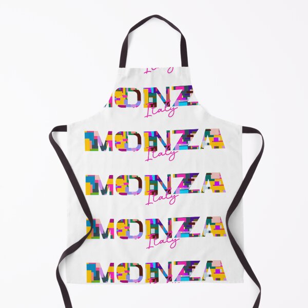 Item preview, Monza, Italy, Vibrant Abstract City Typography Art designed and sold by Wanderful-roads.
