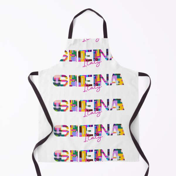 Item preview, Siena, Italy, Vibrant Abstract City Typography Art designed and sold by Wanderful-roads.