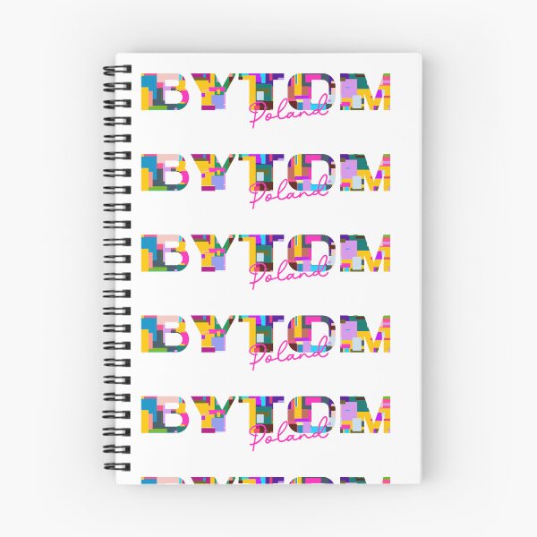Item preview, Bytom, Poland, Vibrant Abstract City Typography Art designed and sold by Wanderful-roads.